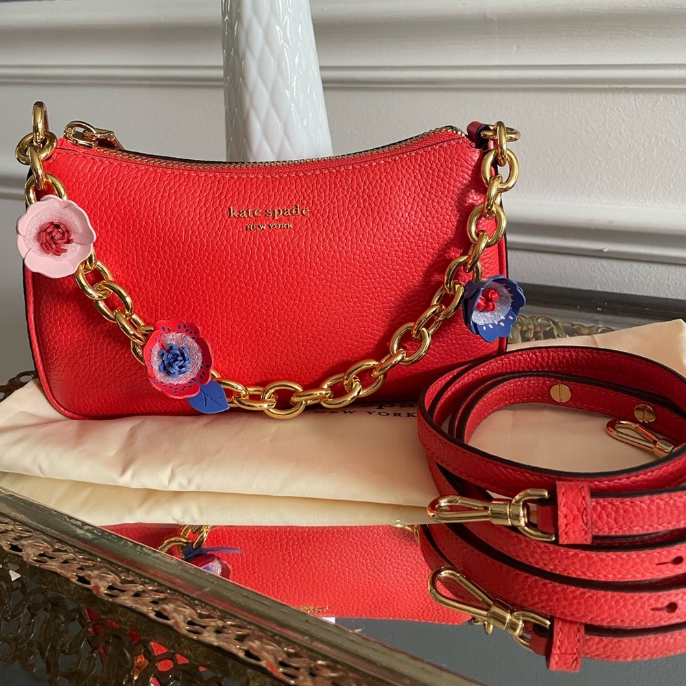 Kate Spade Jolie Novelty Flower Crossbody - Picture 1 of 16